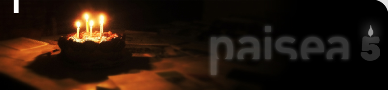 paisea 5th anniversary!